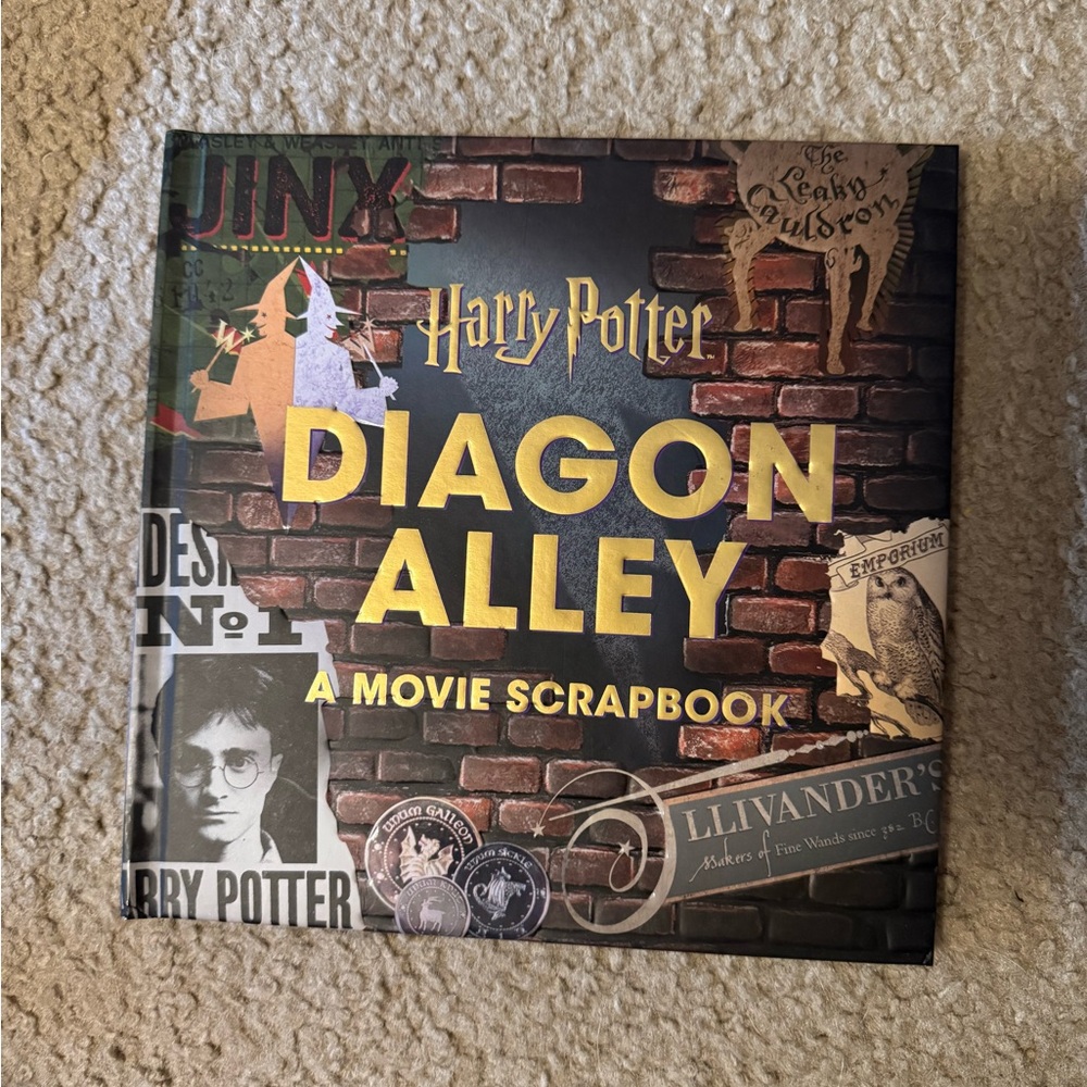 Harry Potter Diagon Alley Movie Scrapbook